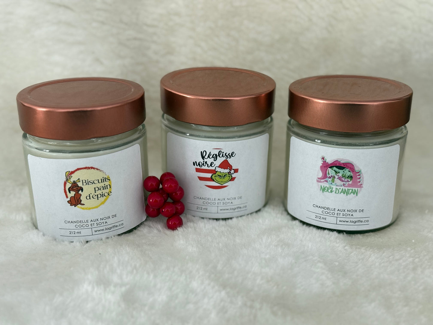 Chandelles soya/coconut