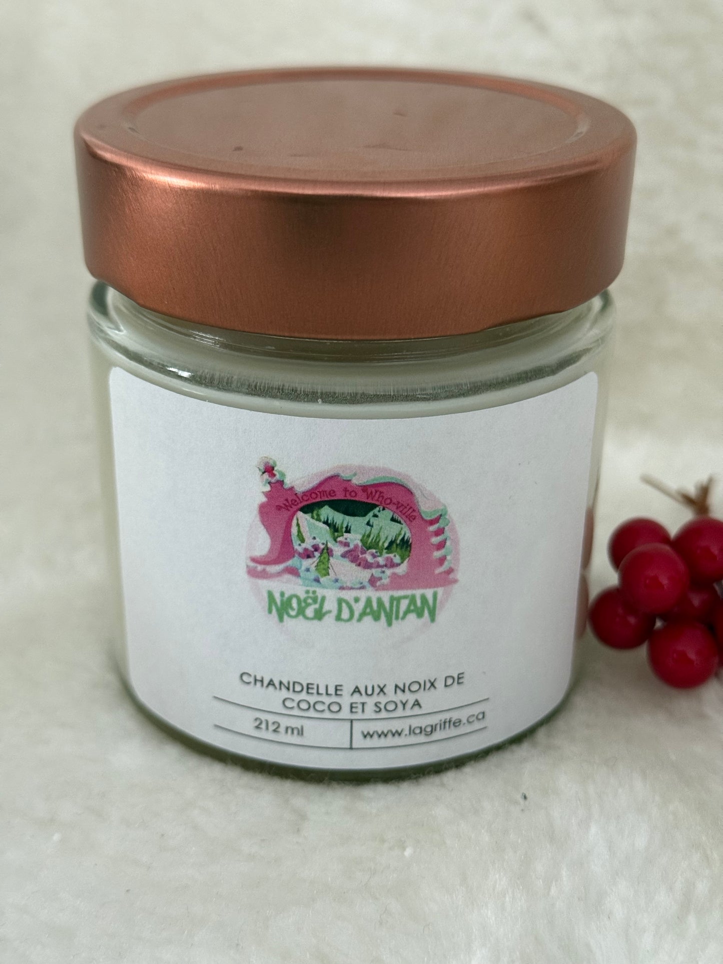Chandelles soya/coconut