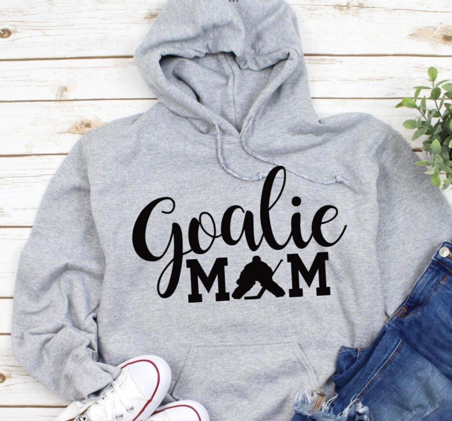 Coton ouaté Hockey Goalie Mom