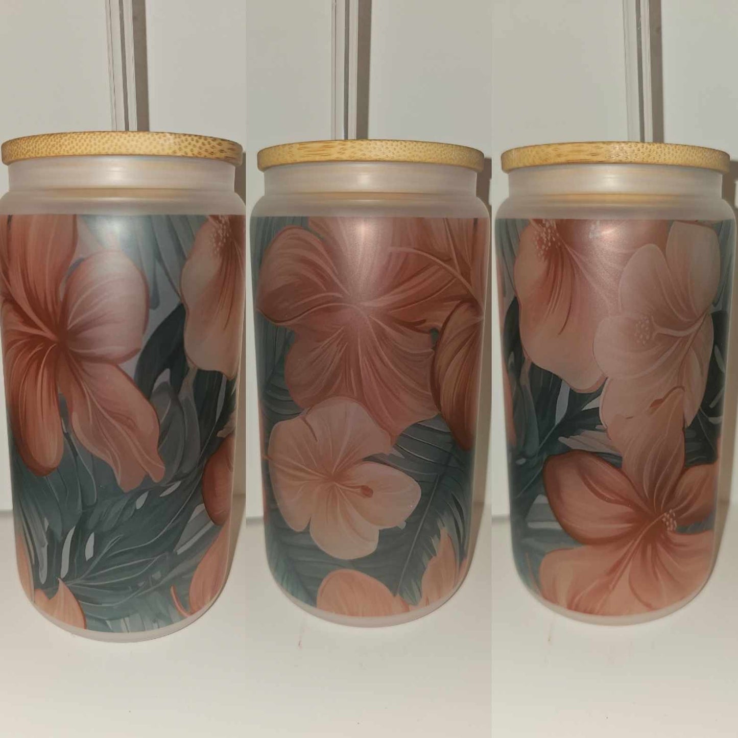 Verres 16once Hibiscus