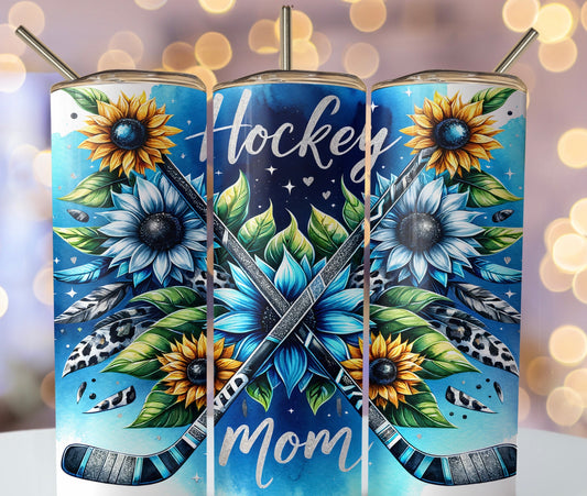 Tumblers 20 once Hockey Mom fleurs