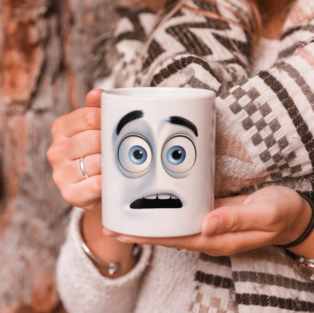 Tasse en céramique comique