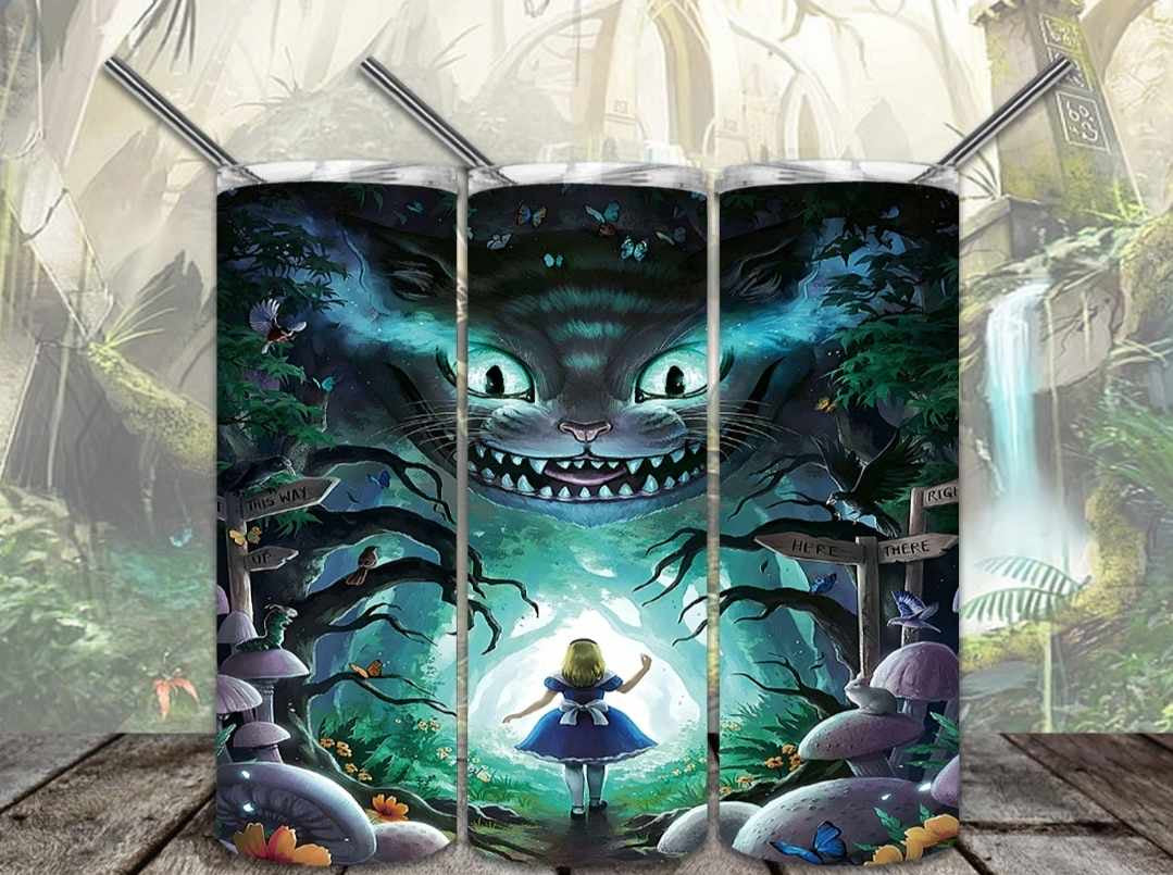 Tumblers 20oz Alice dans le bois