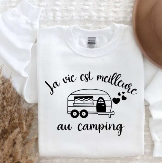 Tee shirt Camping
