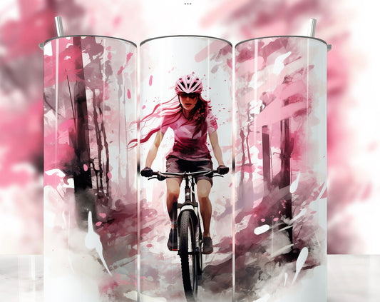 Tumblers 20 once bicycle rose