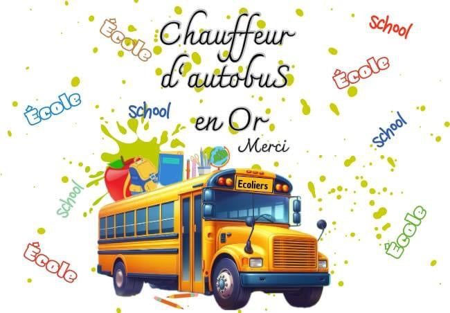 Verre en acier inoxydable Chauffeur d’autobus