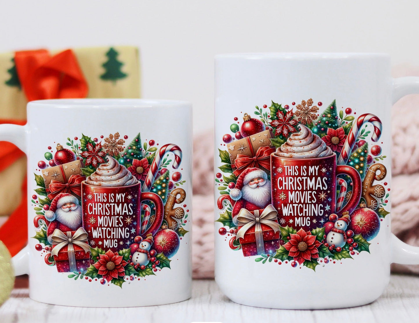 Tasse film de Noël