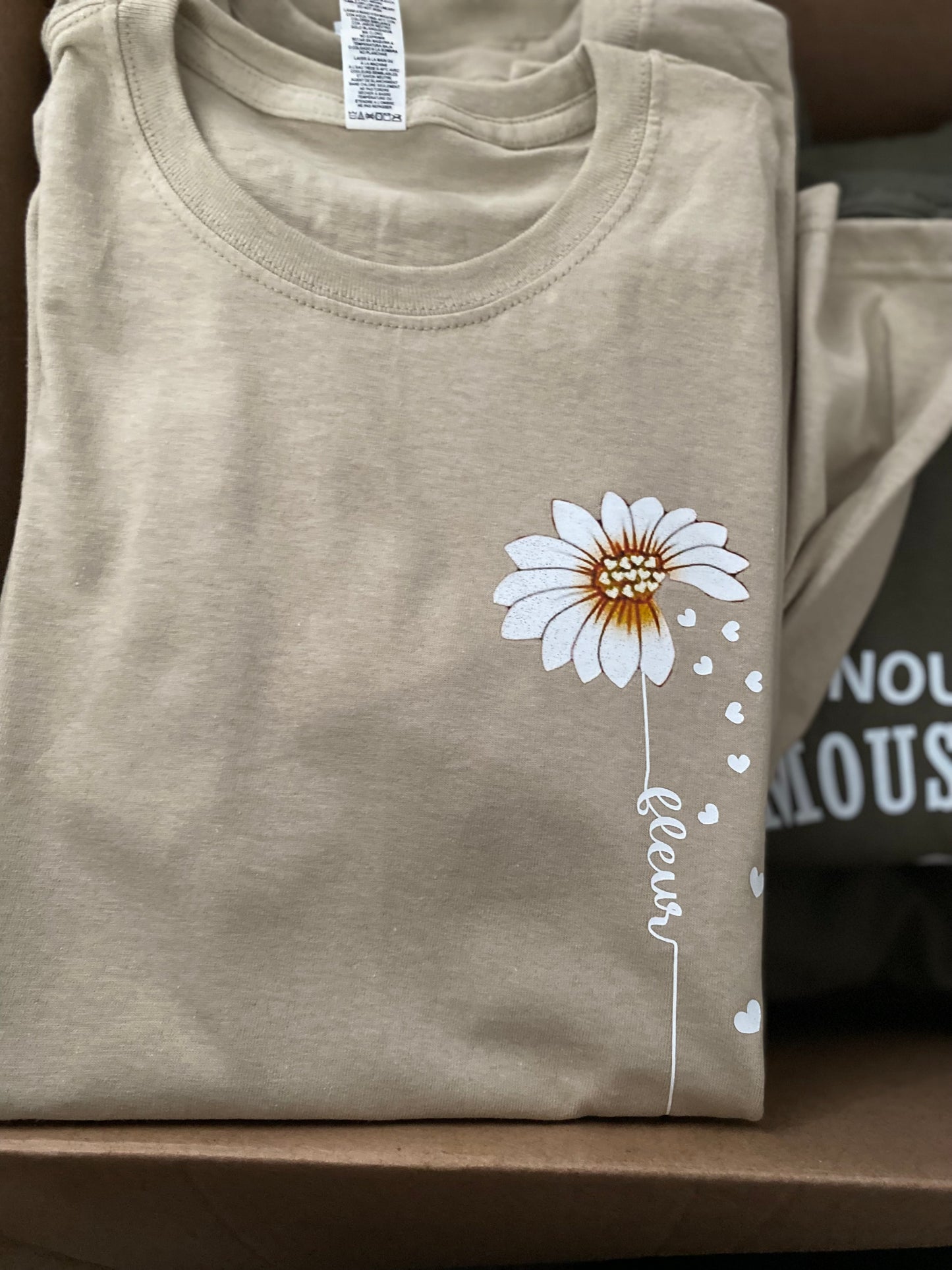 Tee shirt Fleur
