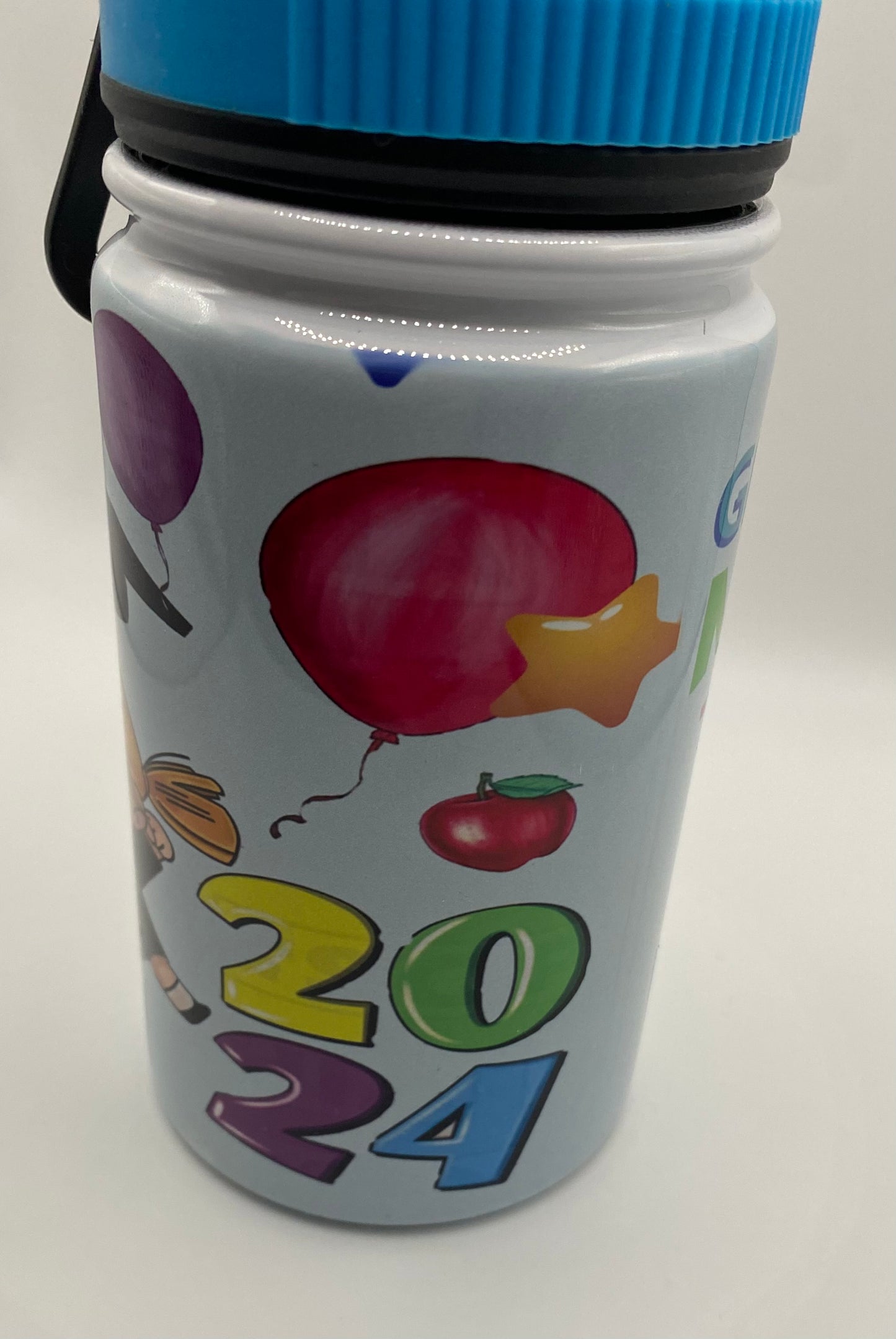 Verre en acier inoxydable graduation maternelle