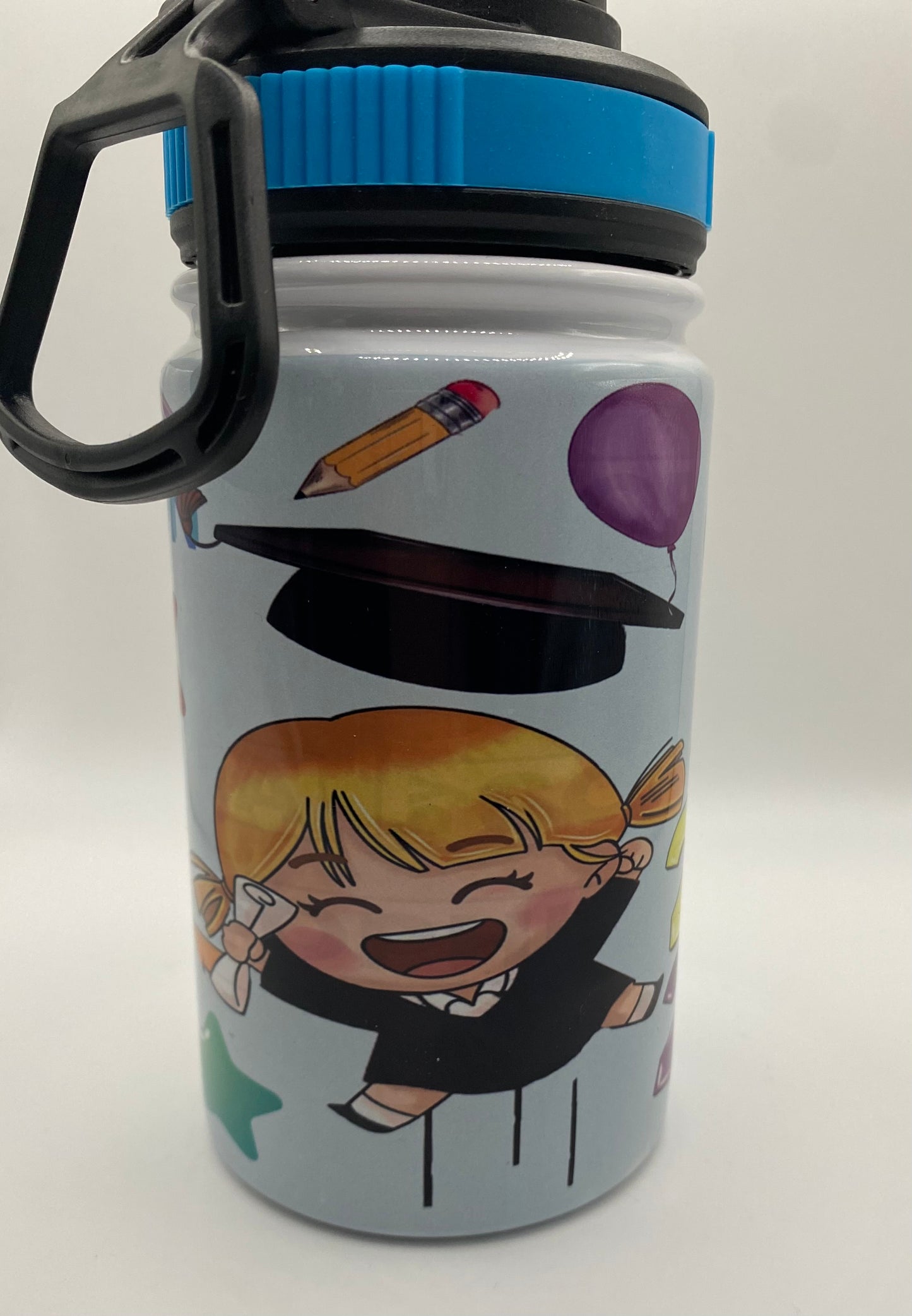 Verre en acier inoxydable graduation maternelle