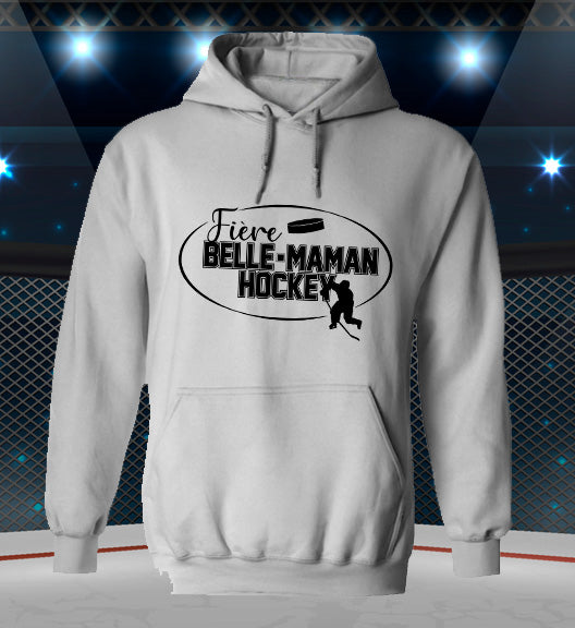 Hoodie hockey belle maman