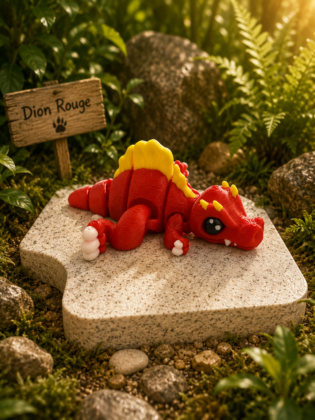 Petites figurines 3D articulées – Modèles variés