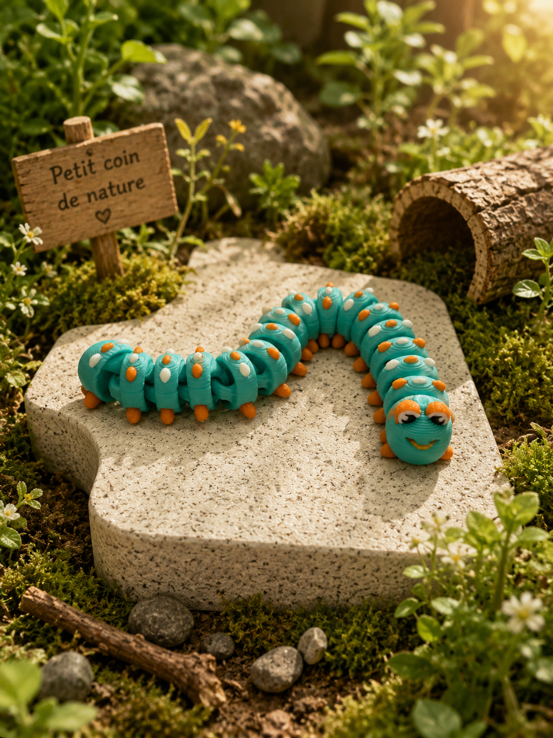 Petites figurines 3D articulées – Modèles variés