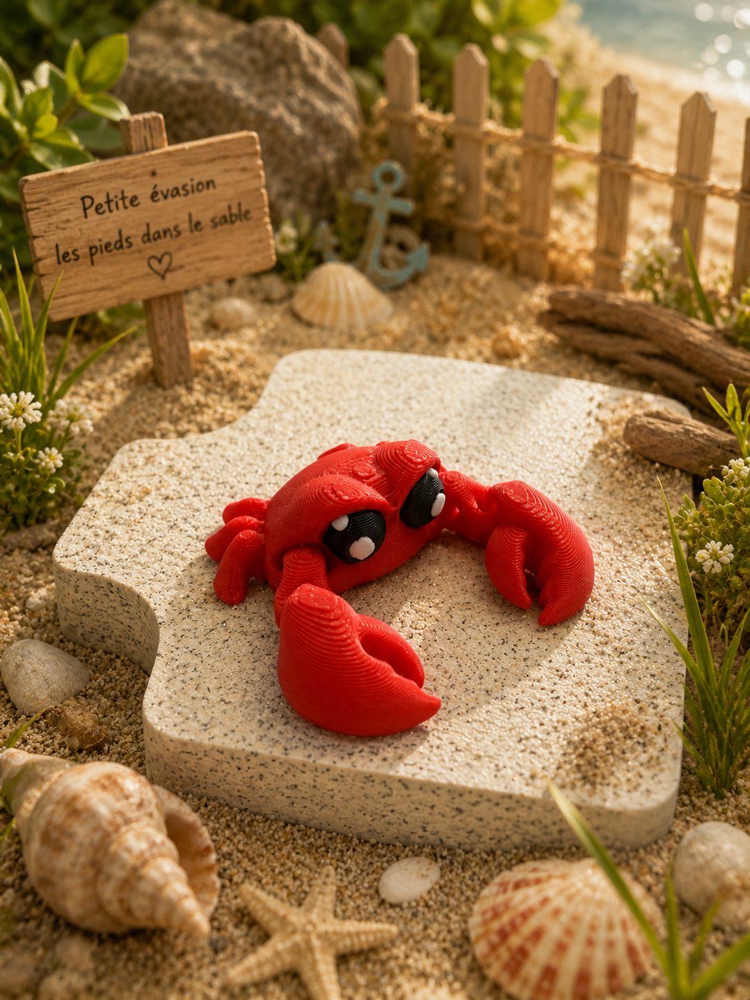 Petites figurines 3D articulées – Modèles variés