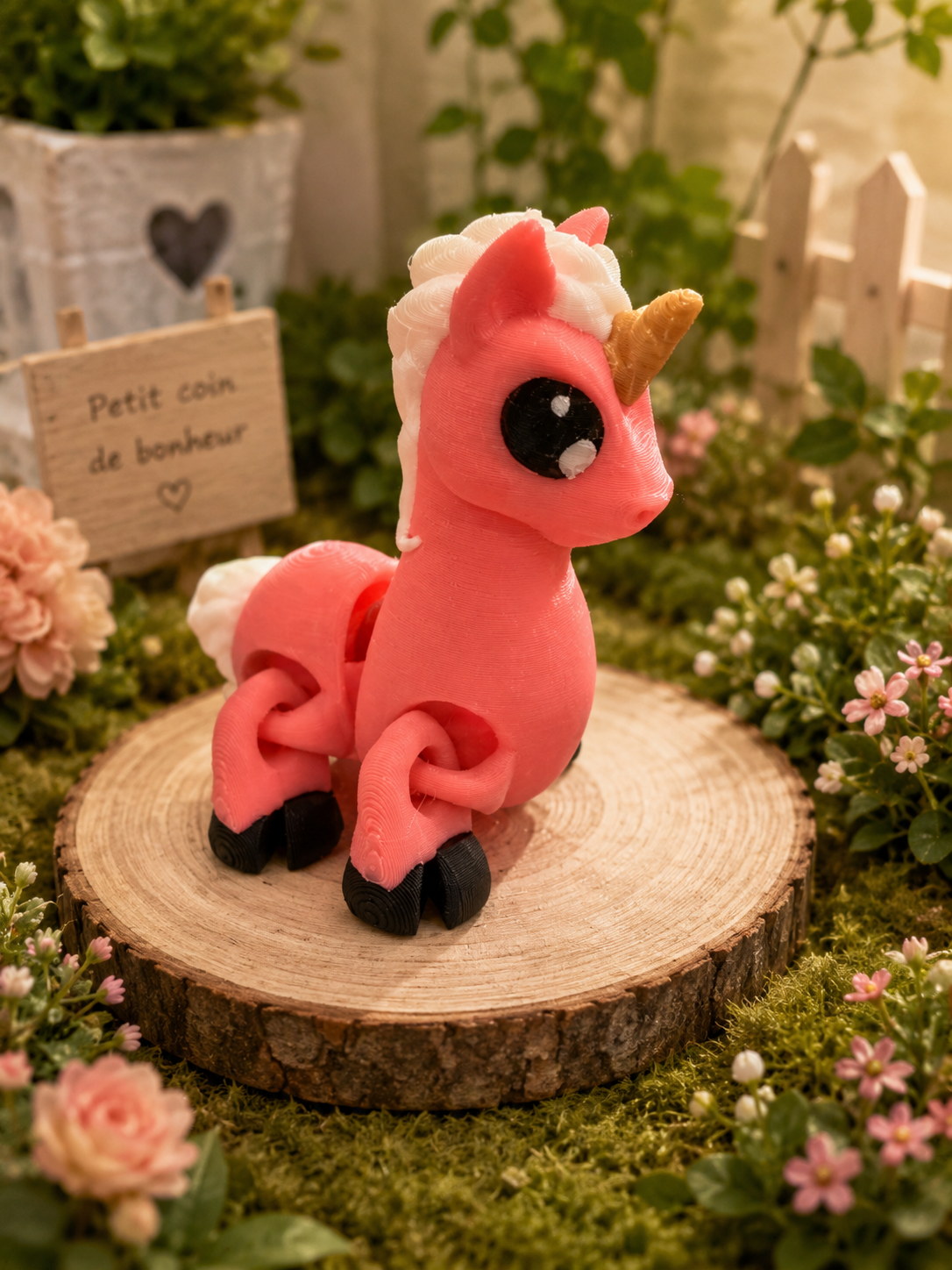 Petites figurines 3D articulées – Modèles variés
