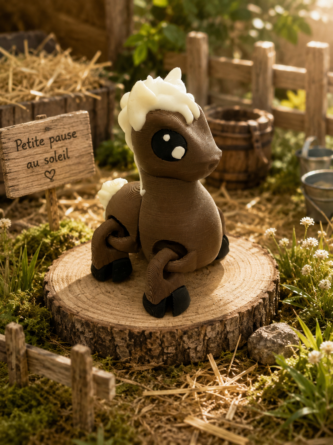 Petites figurines 3D articulées – Modèles variés