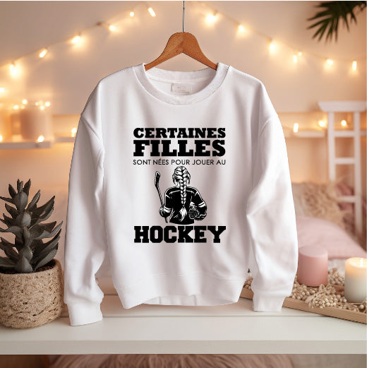 Coton ouaté Hockey Fille