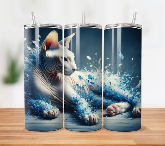 Verre en acier inoxydable Sphynx 2
