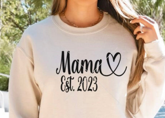 Coton ouaté Maman est. 2024