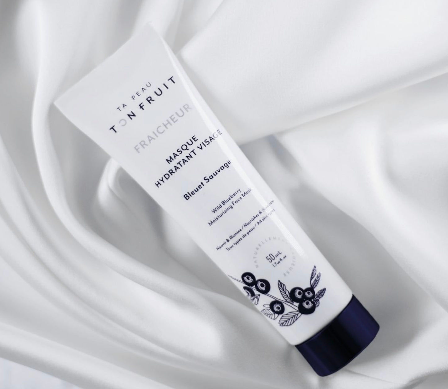 Ta peau, ton fruit MASQUE HYDRATANT POUR LE VISAGE FRAICHEUR