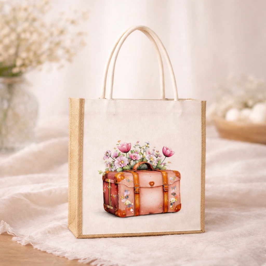 Sac fourre-tout & tasse assortie – Édition voyageur