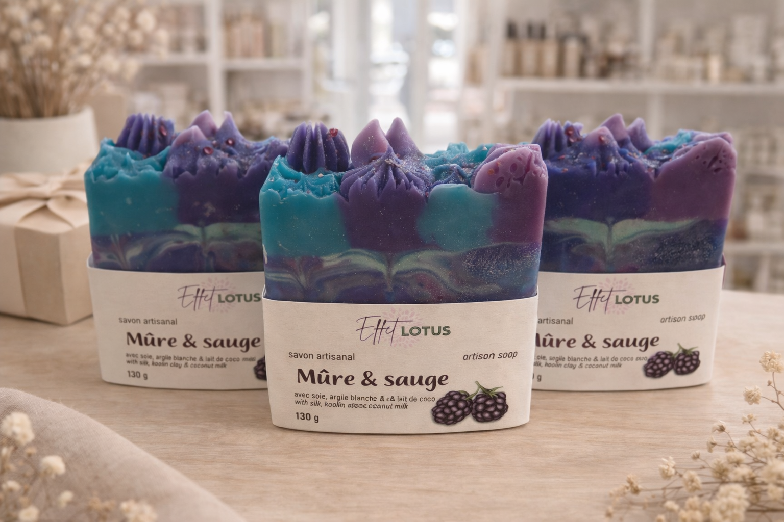 Savon murés et sauges